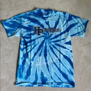 Blue Tie-dye Tee